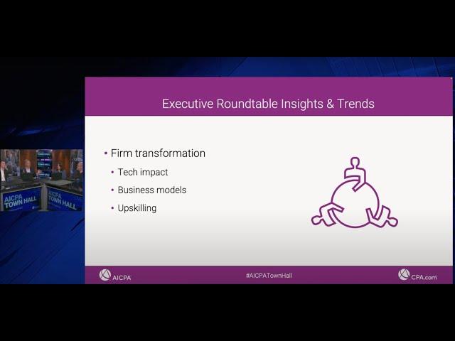 Insights and trends in the accounting profession from the AICPA & CPA.com Executive Roundtable