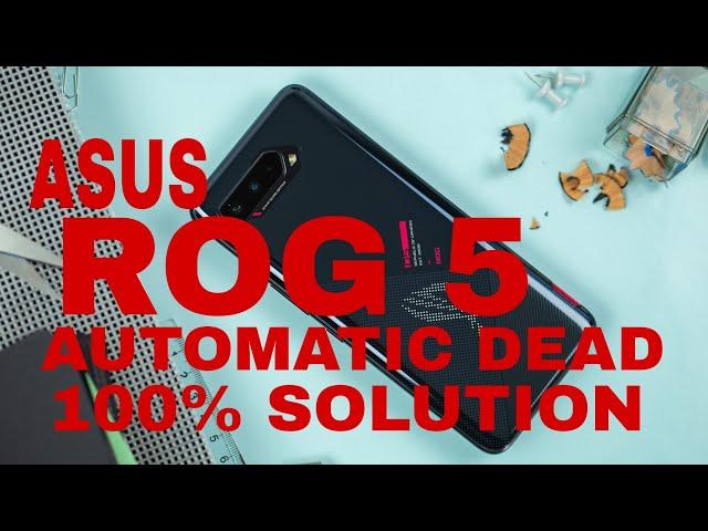 Asus Rog 5 automatic dead 100% solution  ️ 8800716585 #smartphone  #repair #rog