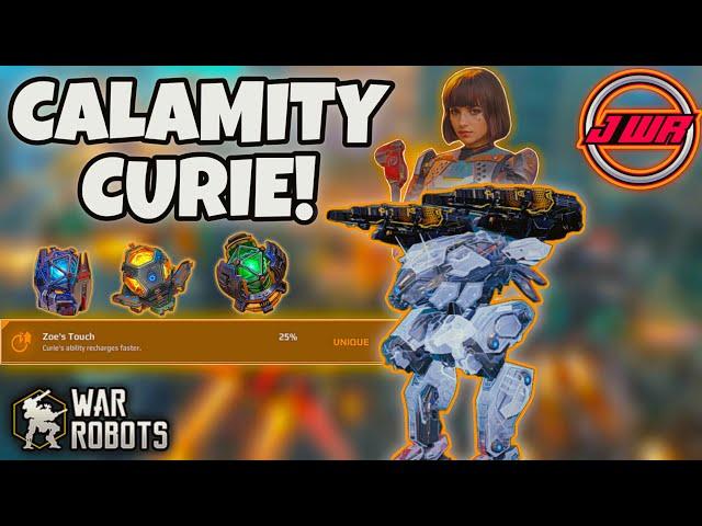 [WR] ultimate Calamity Curie is Freaking INSANE! War robots update 10.3 curie gameplay #warrobots