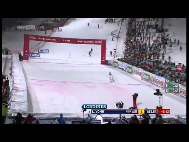 Lindsey Vonn Flachau 2nd Slalom Инструктор в Mayrhofen Ischgl