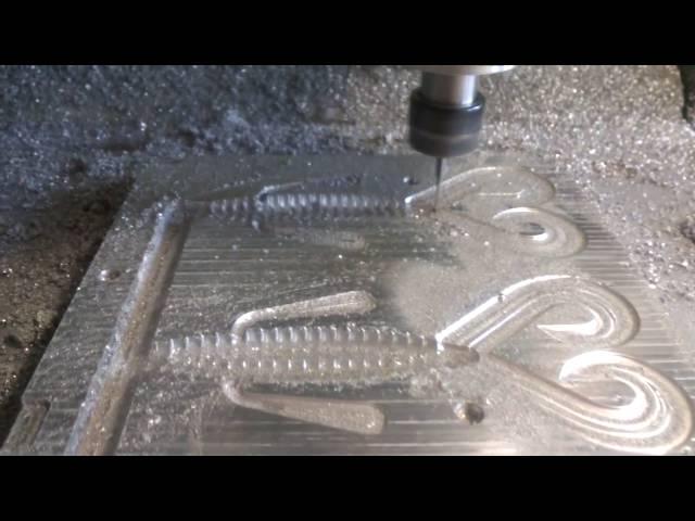 Manufacturing of aluminum molds for soft plastic baits