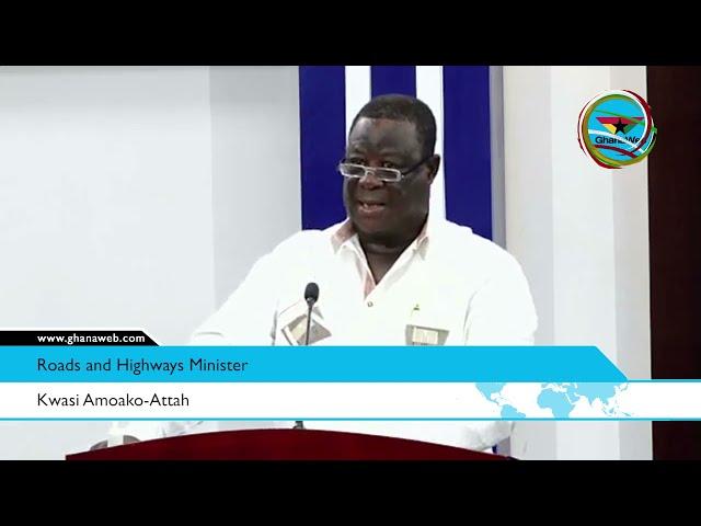 May God forbid that I represent the government and tell lies - Amoako Attah