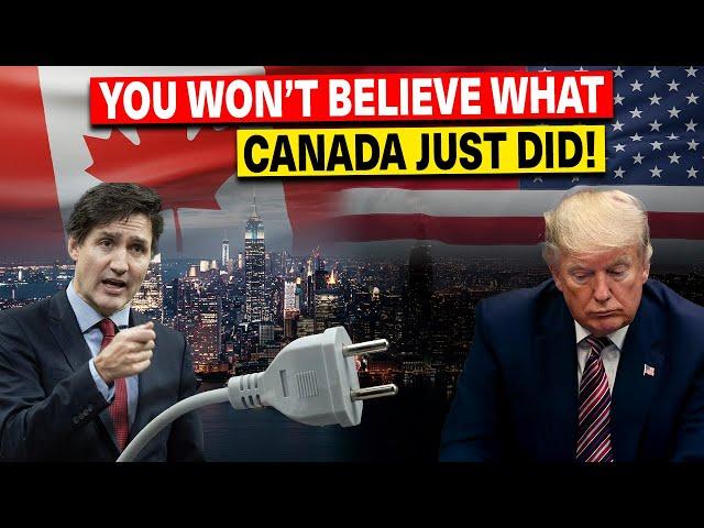 Canadian Leader Threats to Cut Off Electricity Exports to US against Trump’s %25 Tariff Orders