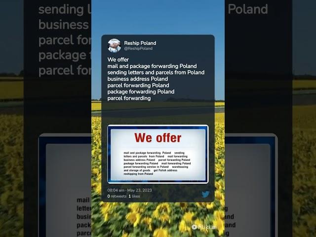 mail and package forwarding Poland sending letters and parcels from Poland parcel forwarding