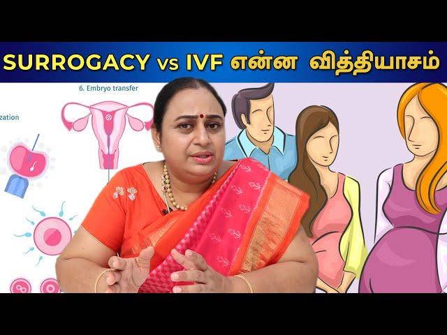 Surrogacy and IVF வித்தியாசங்கள் என்னென்ன? | differenes between Surrogacy and IVF | GBR