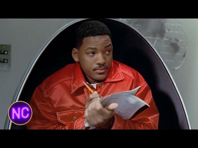 "He's really excited an has no clue why we're here..." | Men In Black (1997) | Now Comedy