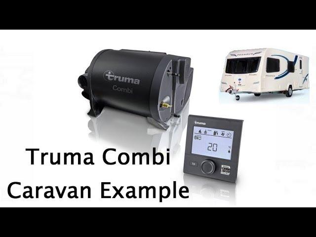 Truma Combi heating and hot water in a caravan motor home heater example