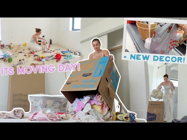 it's moving day!!! unpacking + target shopping for the new house