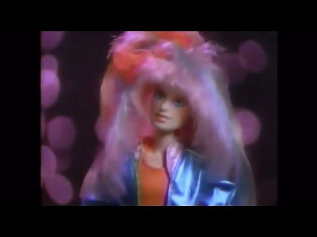 1987 Jem’s friend Danse, The Holograms & Flash N’ Sizzle Jem doll Commercial | Hasbro