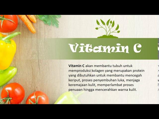 Macam macam vitamin dan manfaatnya