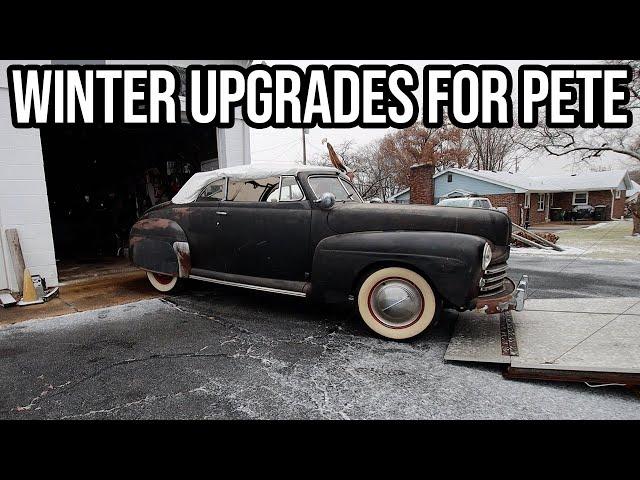 Major Merc Progress, New Building Updates, & A Mint 390 Cadillac Engine!!!