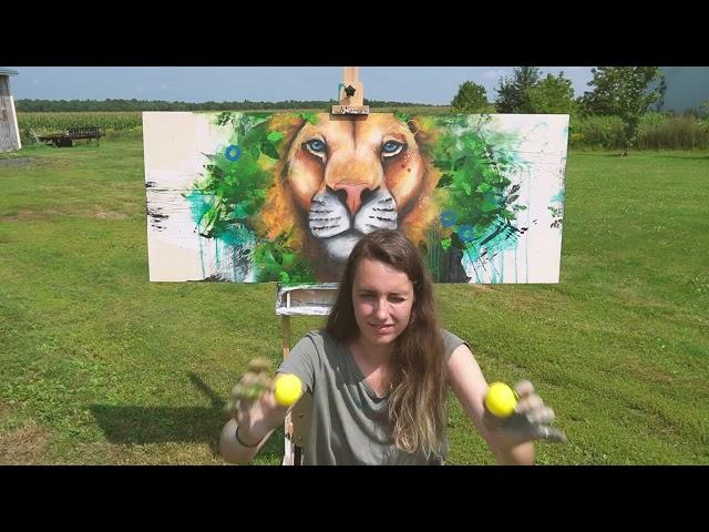 Alex - Artiste Peintre  - Lion