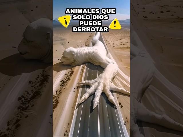 Animales que solo Jesús puede derrotar (Dientes de sable vs mamut) #animales