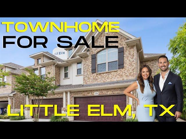 Little Elm TX Homes for Sale | 3 Beds | 3.5 Bath | 1,844 SF Townhome | Sunset Place