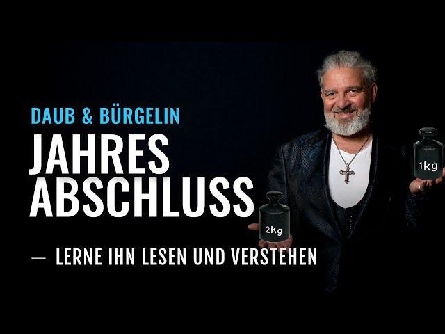 Jahresabschluss - Wie DU eine Bilanz lesen und verstehen lernst | Daub & Bürgelin