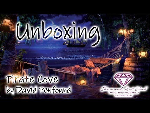 Diamond Painting Unboxing | Diamond Art Club | Pirate Cove by David Penfound