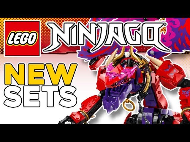 Two Jaw-Dropping LEGO Ninjago 2025 Dragons Revealed!