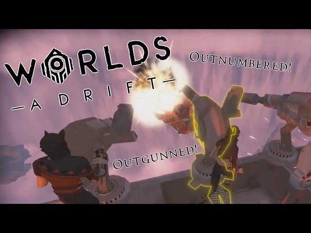 3v6 Battle - Skill Over Numbers! | Worlds Adrift Highlights