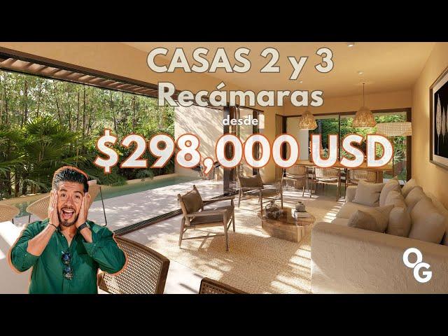  Casas de Lujo en Venta 2 y 3 Rec con FINANCIAMIENTO hasta 7 Años I  Playa del Carmen y Tulum 2024