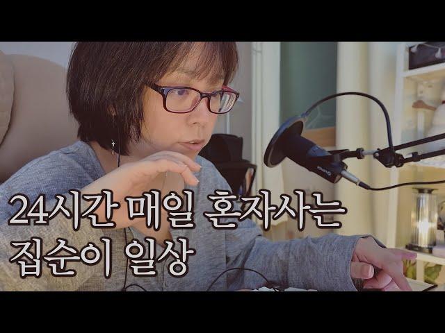 40대 브이로그 회복이 필요한날.. 혼자있는 집에서의 위로와 혼밥 | 고독한 프리랜서 | 집순이 | 혼밥 | 반백수