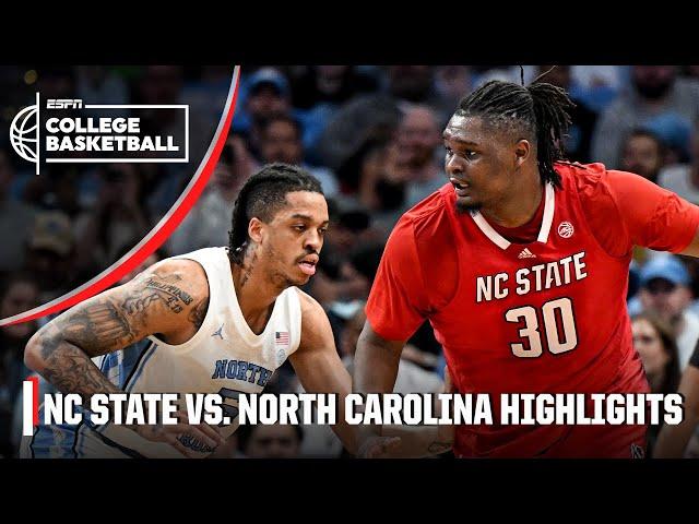 ACC Championship Game: NC State Wolfpack vs. North Carolina Tar Heels | Full Game Highlights