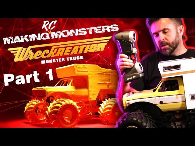 Wreckreation Monster Truck Custom RC Body