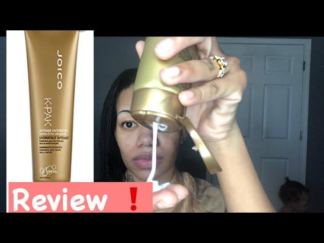 Joico kpak INTENSE hydration REVIEW on RELAXEDhair!