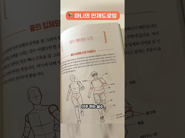 아주 쉽게 알려주는 인체드로잉 책 추천 #마니의인체드로잉