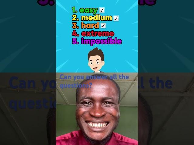 Are you smart enough to answer all the questions? #quiz #funny #quizmaster #quizness #quizbot #