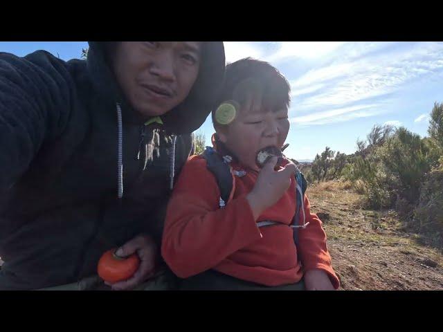 DAD & SON ONE DAY TRIP. hmoob new zealand teb