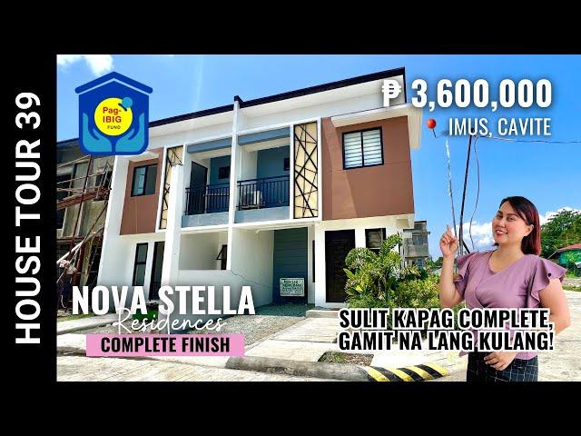 House Tour 39 | Affordable House & Lot thru Pag-IBIG Imus Cavite | Aztraea - Nova Stella Residences