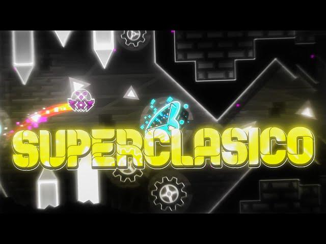 "Superclasico" by Lazawill [ALL COINS] | Geometry Dash Daily #1305