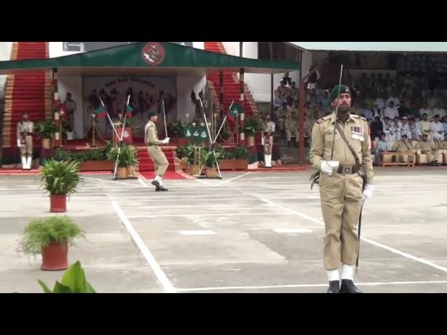 Baloch ragment center BMT 13 passing out prade 2019