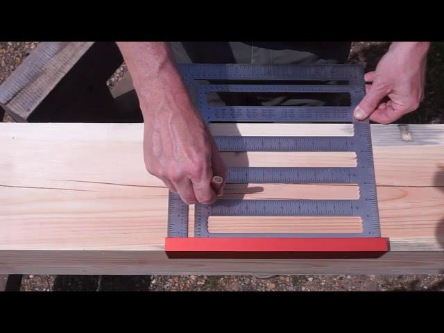 Using the Timber Frame Layout Square