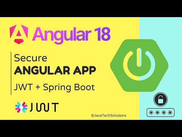 Secure Angular APP with JWT & Spring Boot | Ultimate Authentication Guide