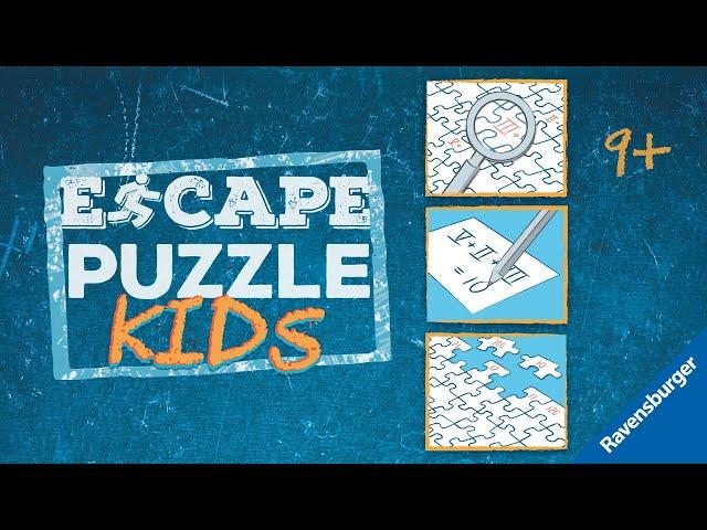 Ravensburger Escape Puzzles Kids - Can you Solve the Clues? 