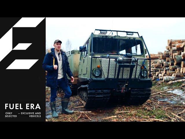 Swedish Military Beast | A Ride in a Crazy Off-Roader BV 206 | English Review