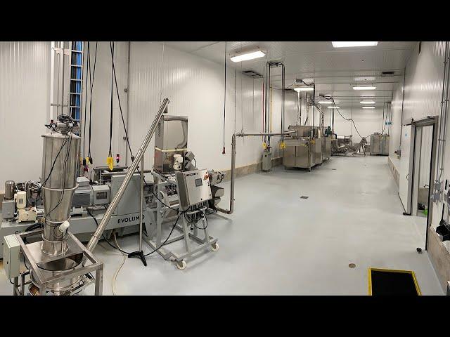 Tour of the Food Centre's R&D and Commercial Extrusion Facilities