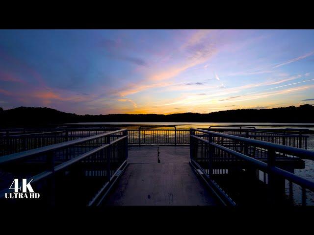 Sunset Serenity at Maple Lake | Tranquil Lake Views