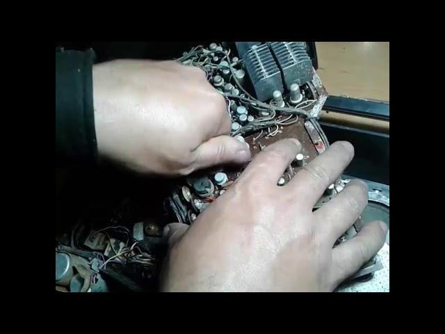 Магнитофон ВЕСНА 211 стерео. Разборка.