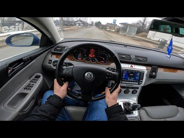 VW Passat B6 2007 2.0tdi 125kw 2K 60fps POV Test Trive @DRIVEWAVE1