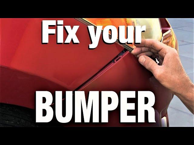 How to Fix Your Bumper - The Easy Way