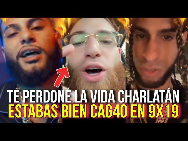 CHARLATÁN TE PERDONÉ LA VIDA! SOMBRA PR AMENÂZA FUERTE A HADES 66 "NO ME RONQUE" YOVNGCHIMI Y ANUEL