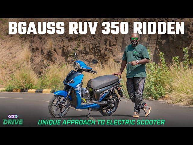 Bgauss RUV 350 Review | First Impressions