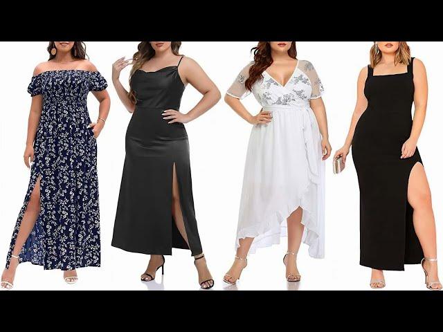 Top 10 For plus size maxi dress with slits Ideas 2023