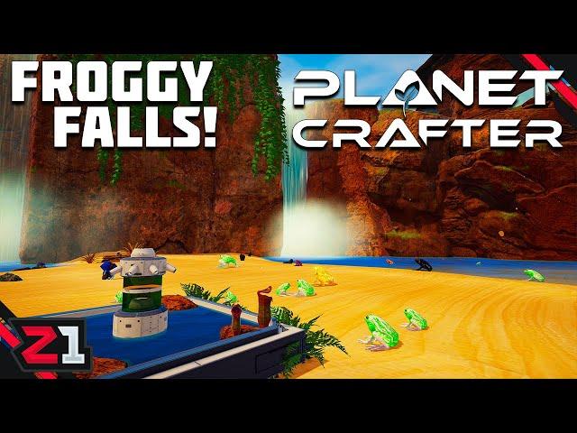 Froggy Falls And Butterfly Bay ! The Planet Crafter [E28]