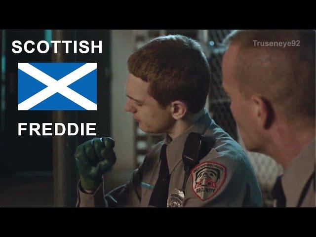 Twin Peaks Freddie Dubbed as a Scotsman