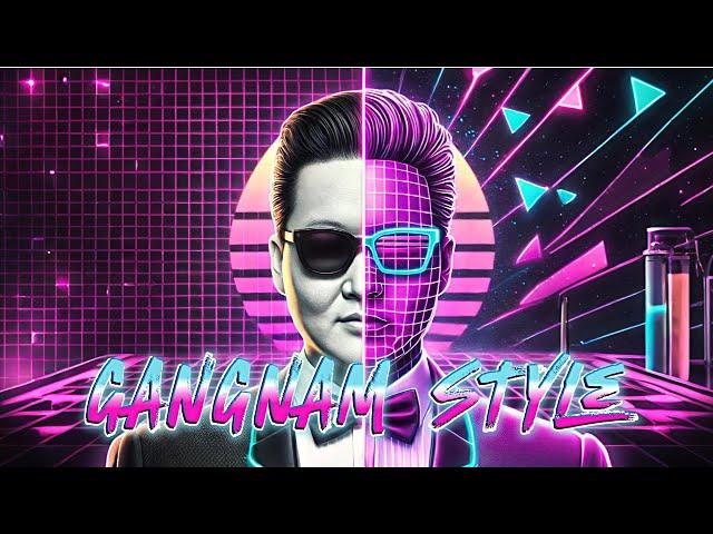 What If PSY’s "Gangnam Style" Was an 80s Synthwave Hit?  | A Retro Remix!