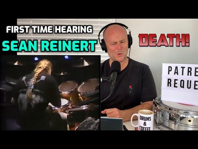 Drum Teacher Reaction: SEAN REINERT | Death - 'Flattening Of Emotions' | Human