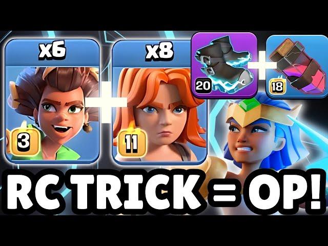 NEW ELECTRO BOOTS Make RC TRICK UNSTOPPABLE at TH17! | Clash of Clans